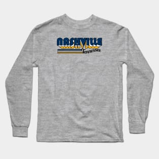 Nashville - Retro Long Sleeve T-Shirt